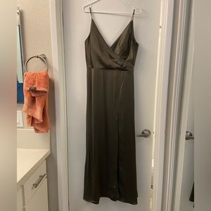 Jenny Yoo Bridesmaid Dress (Beckett - Olive)